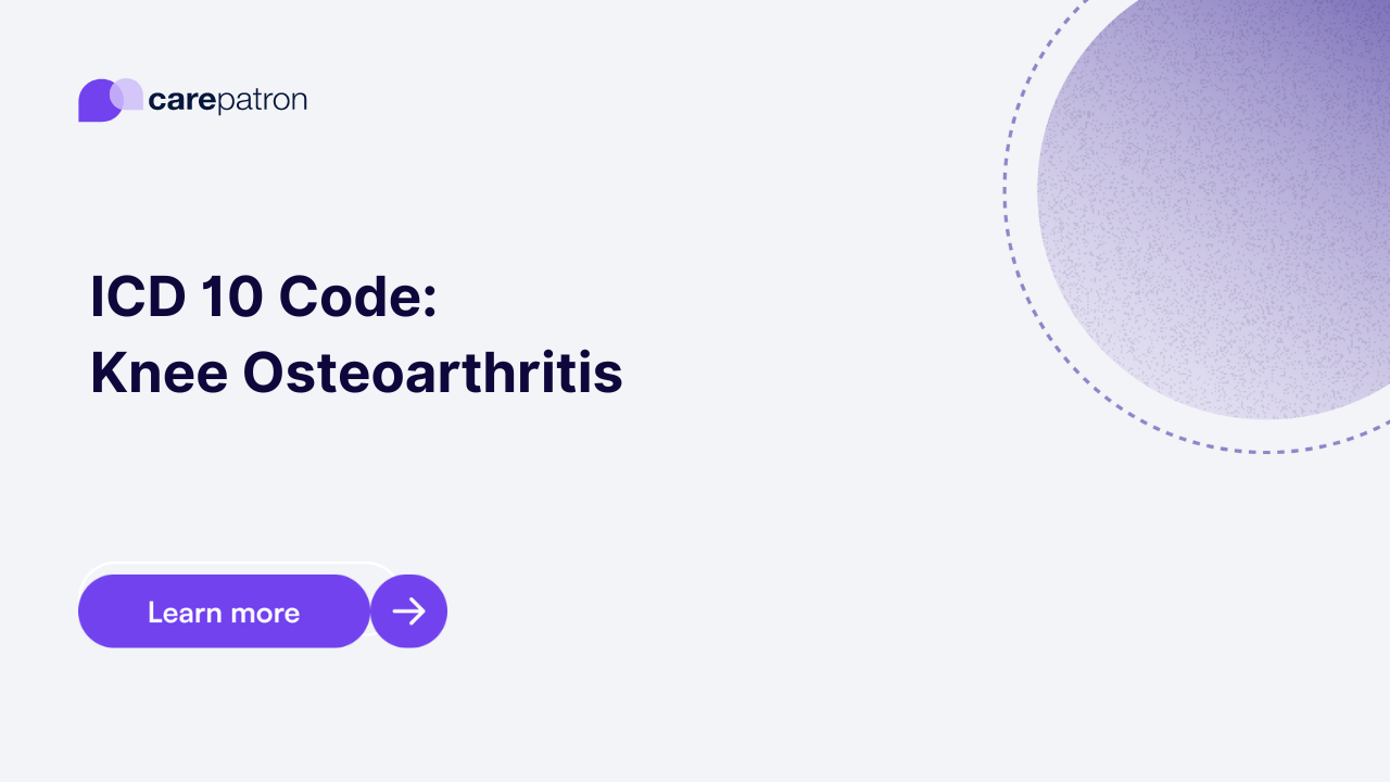 Knee Osteoarthritis ICD10CM Codes An Tâm